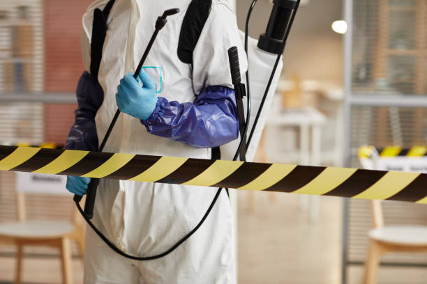 Professional Trauma Scene Cleanup technician working in Durham, NH